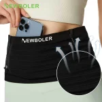 NEWBOLER – sac de taille de sport élastique, léger, ceinture de numéro de course pour Triathlon, Marathon, cyclisme, alpinisme