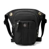 hommes taille jambe sac fanny pack sports de plein air moto cavalier voyage randonnée multi poches en nylon mâle goutte cuisse hanche ceinture sacs nouveau