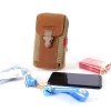 pochette de ceinture pour hommes, sac pour téléphone portable, étui, sac de taille molle, petit sac à dos de ceinture tactique, porte carte