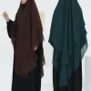 maxi tiens imar abaya pour femmes, robe hijab musulmane, ramadan, eid, dubaï, niqab en mousseline de soie, islam