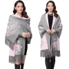 Écharpe châle sans manches épaissie pour femmes printemps automne offre spéciale de la saison nouveau style grand manteau de cape polyvalent style gothique...