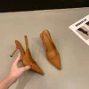 sandales pointues à talons hauts pour femmes, escarpins sexy et élégants, parfaits pour toute occasion