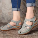 Femmes sandales Style bohème chaussures d&rsquo;été pour femmes sandales d&rsquo;été avec talons gladiateur Sandalias Mujer chaussures à semelles compensées élégantes