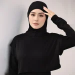 Abaya-Hijab pour femmes musulmanes, nouvelle collection, hijab, tissu jersey, écharpe islamique, turban instantané