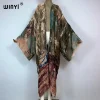 winyi mode kimono imprimé manteau à manches longues cardigan abaya femme musulmane couvrir boho robe caftan abaya dubaï caftan de luxe