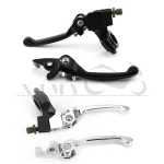 Levier de frein d’embrayage de guidon pliant, 22mm, 7/8 pouces, 50cc, 110cc, 125cc, 200cc, CRF, KLX, TTR, Apollo 125, RL, D343, Pit Bike, 1 paire