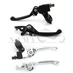 Levier de frein d’embrayage de guidon pliant, 22mm, 7/8 pouces, 50cc, 110cc, 125cc, 200cc, CRF, KLX, TTR, Apollo 125, RL, D343, Pit Bike, 1 paire