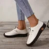 2025 chaussures plates pour femmes nouveaux mocassins orthopédiques femme mocassins cousus sans lacet ballerines pour femmes infirmière chaussures médicales