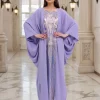 abaya robe eid femmes musulmanes robes de soirée paillettes maroc dubaï abayas caftan islam robes arabe longue robe jalabiya ramadan