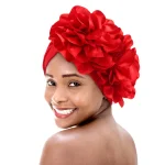 Nouvelle femme musulman Hijab casquettes avec grande fleur Turban Bonnet islamique enveloppement tête casquette intérieure pour Hijabs coiffure à la mode