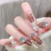 strass empilables en forme de cœur et irréguliers, 5 pièces, décoration pour nail art, diy