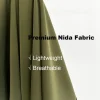deux pièces jilbab premium nida jupe légère et respirante avec poches niqab string eid ramadan femmes musulmanes ensemble de prière jilbab