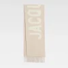 2025 Écharpe 100% laine pour femme, marque de luxe, épaisse et chaude, avec lettres, haute qualité, à la mode, cachemire, y2k, hiver
