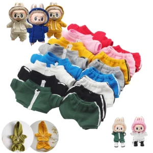 Hooded Sweatshirt For 17cm Ropa Labubu Trendy Outfit Accessories Sports Suit Mini Doll Clothes Fashion Design