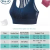 brassiere sport femme, crop top, soutien gorge de sport à fort impact, soutien gorge de sport en maille respirante à dos creux, débardeur, gilet antichoc pour femmes, soutien gorge de yoga pour course à pied et fitness