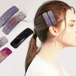 Pinces à cheveux en strass pour femmes et filles, épingles à cheveux à paillettes en cristal, accessoires pour cheveux élégants, cadeau pour ami