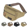 sac de poitrine en toile, sac de taille pour femmes et hommes, sac de ceinture, sac banane de mode, sac de voyage pour pochette de téléphone, sac de hanche de poche, sac de taille pour hommes