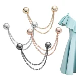 Clips magnétiques pour vêtements, broche boutonnière, accessoires multifonctions délicats, 4 pièces/ensemble