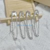 573b Set 10 alliages en alliage Pins Broche mode Broche pour foulards chapeaux