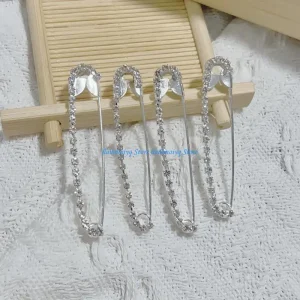 573b Set 10 alliages en alliage Pins Broche mode Broche pour foulards chapeaux