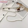 ceinture de taille pour femmes et filles, élégante, en perles, robe, sangle en cristal, chaîne de mariage, accessoires pour filles