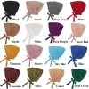 turban musulman modal doux pour femme, casquettes hijab intérieures, bonnet sous écharpe islamique, chapeaux indiens, enveloppement de sauna féminin, nouveau