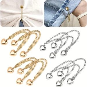 4 pièces pince à vêtements magnétique-clip d&rsquo;ourlet boutonné de résistance magnétique multifonctionnelle pour la cintrée d&rsquo;ourlet de T-Shirt, multifonctionnel