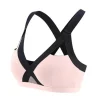 soutien gorge de sport respirant pour femme, haut de fitness anti transpiration, soutien gorge de yoga sans couture, haut court antichoc, soutien gorge push up, haut d'entraînement de gym