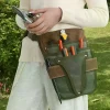 Sac de ceinture multifonctionnel pour outils de jardinage, sac à outils en toile, Portable, Durable, unisexe, sac de taille pour outils de rangement multi-poches Sac de ceinture multifonctionnel pour outils de jardinage, sac à outils en toile, Portable, Durable, unisexe, sac de taille pour outils de rangement multi-poches