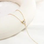 Collier Ras du Cou Rempli d&rsquo;Or en Y pour Femme, Bijoux Faits à la Main, Style Boho