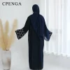 tenue islamique du moyen orient pour femmes musulmanes, robe abaya de luxe, dubaï, modeste, cardigan arabe eid, robe caftan unie, turquie, 2025