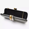 pochette à fermeture métallique pour femmes, boîte de soirée, dîner de mariage, sac pur, nouvelle collection hiver
