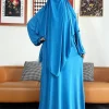 Ensemble 2 pièces de vêtements de prière pour femmes, jilbab, ramadan islamique, jilbeb, dubaï, tenue modeste turque, écharpe tiens imar superposée, hijab Ensemble 2 pièces de vêtements de prière pour femmes, jilbab, ramadan islamique, jilbeb, dubaï, tenue modeste turque, écharpe tiens imar superposée, hijab