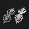 1 paire de boutons en strass, broche, robe de soirée de mariage, accessoires pour vêtements, boucle de bijoux