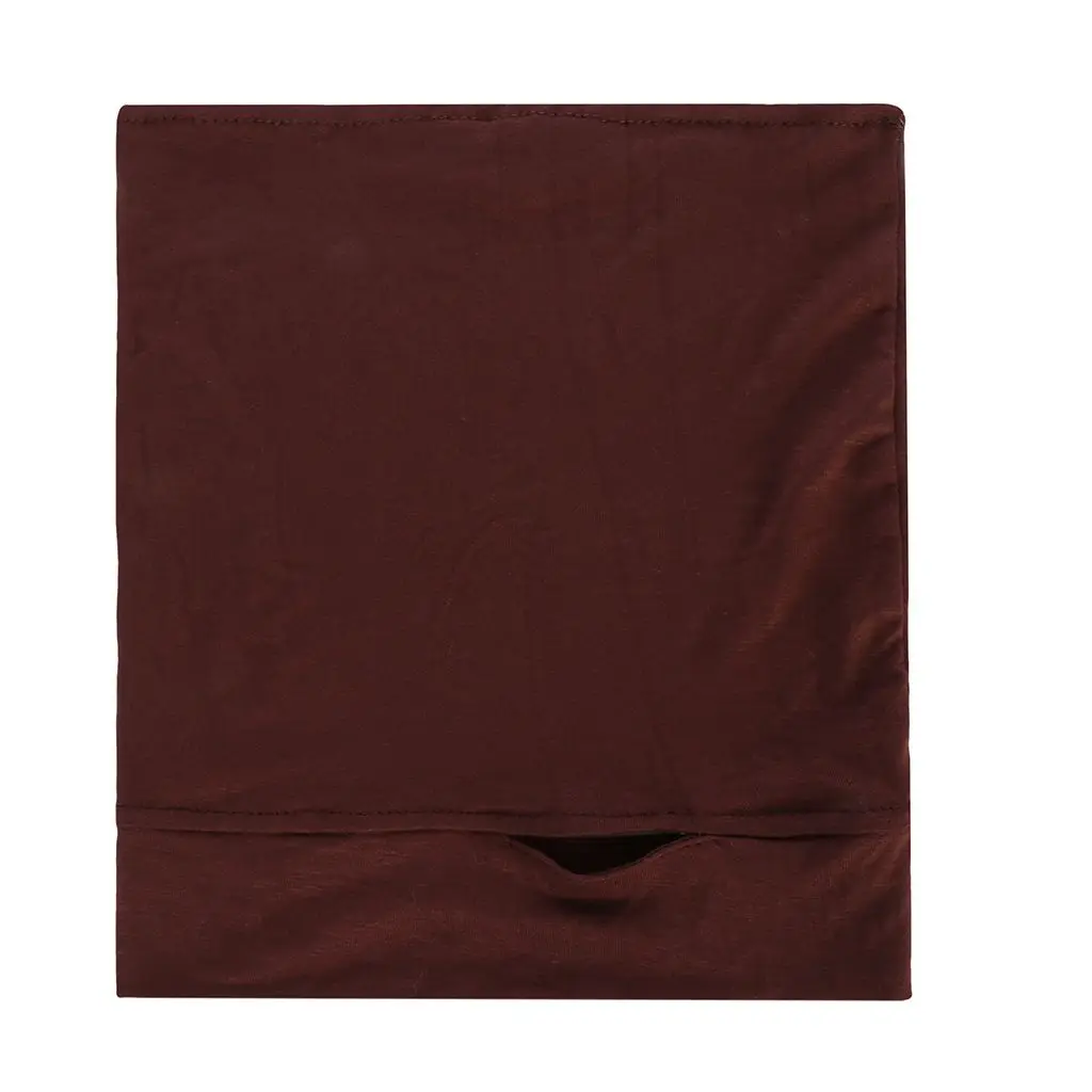 bandana hijab avec trou d'oreille pour femme, écharpe islamique, chapeau sous casquette, casquettes monochromes, accessoires prêts à l'emploi, document