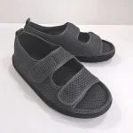 Sandales diabétiques respirantes, sandales de marche d&rsquo;été, antidérapantes, souples, pour personnes âgées, gonflement des pieds sensibles, nouvelle collection 2025