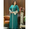 Abayas personnalisés pour femmes dubaï luxe 2025 Robe de mode musulmane africaine Caftan Marocain robes de soirée Kimono Robe Dje Abayas personnalisés pour femmes dubaï luxe 2025 Robe de mode musulmane africaine Caftan Marocain robes de soirée Kimono Robe Dje