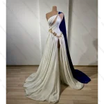 Robe De Soirée trapèze élégante, asymétrique épaule dénudée, robe De bal formelle pour femmes, Robes De Soirée personnalisées