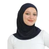 2 pièces/lot musulman modal hijab rayonne coton châles pour femmes islamique turban bandeau très doux musulman foulards