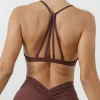 soutien gorge de sport haut de sport femme vêtements de sport 2025 vêtements de fitness vêtements de yoga vêtements de sport rouge noir marine blanc café armée vert bleu