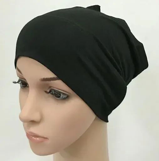 mode modal coton coton musulman intérieur hijab tube casquettes islamique sous écharpe chapeaux 39 couleurs sont disponibles