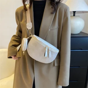 Sac banane avec petit sac à main pour femme, sac de poitrine à la mode, sac à dos de sport en plein air pour fille, initié unique Sac banane avec petit sac à main pour femme, sac de poitrine à la mode, sac à dos de sport en plein air pour fille, initié unique