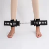 Ceinture de retenue magnétique sur pied, Type chaîne, Anti-coupure, pour Patients psychiatriques, soins de santé, noir et blanc