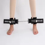 Ceinture de retenue magnétique sur pied, Type chaîne, Anti-coupure, pour Patients psychiatriques, soins de santé, noir et blanc
