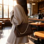 Sac à bandoulière Chic pour femmes, en cuir imprimé serpent d&rsquo;herbe, à la mode, Lisbonne, soigné, léger, Style quotidien