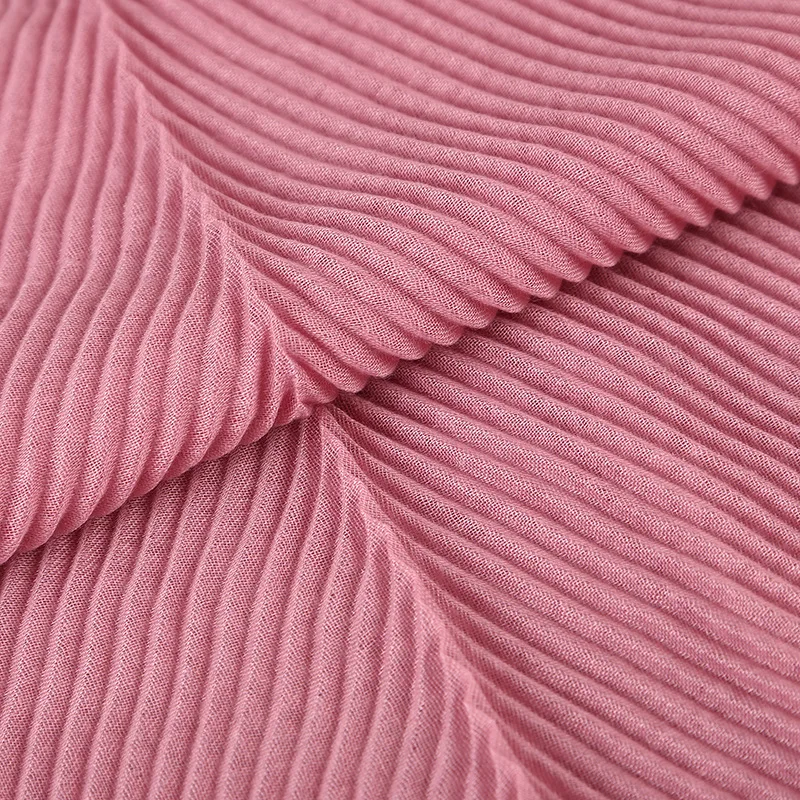 foulard hijab en coton uni pour femme, couverture complète, châles, bandeau de sauna, hijabs musulmans froissés, pr2024, nouvelle collection