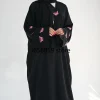 Papillon broderie Abayas pour femmes Robe Hijab musulmane Caftan Marocain Femme Jalabiya Kebaya Robe dubaï turquie caftan Kimono Papillon broderie Abayas pour femmes Robe Hijab musulmane Caftan Marocain Femme Jalabiya Kebaya Robe dubaï turquie caftan Kimono