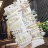 2020 doux à la main perle cheveux barrettes ensemble mode géométrique pinces à cheveux épingles pour femmes filles fleur cheveux accessoires chapeaux