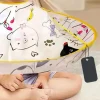 cape de coupe de cheveux pour enfants, robe de coupe de cheveux, tablier de coiffeur, parapluie, outils de coupe de cheveux