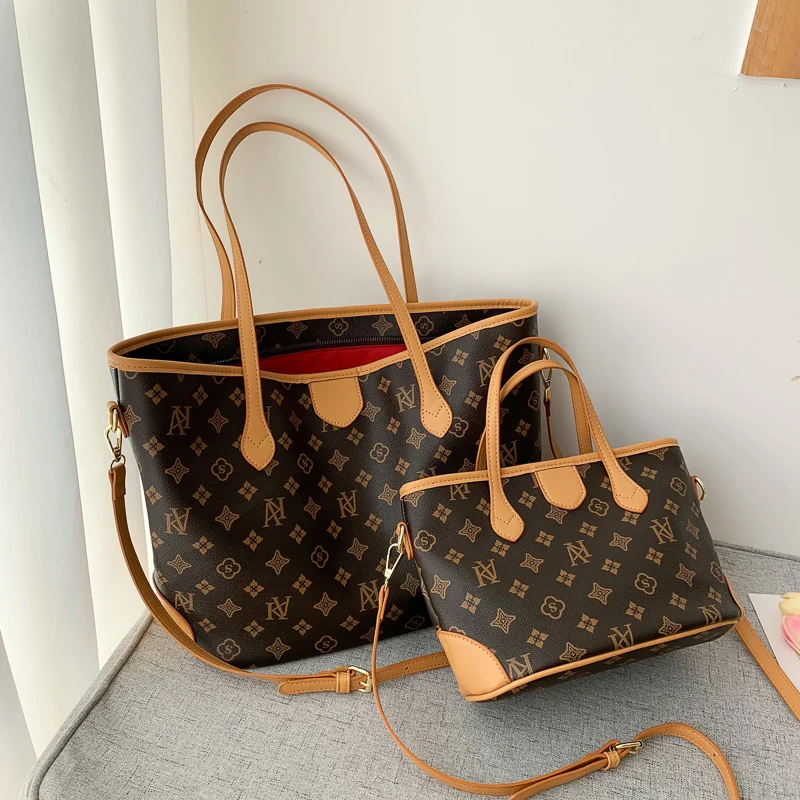 Sac fourre-tout de marque de luxe pour femmes, sac à main à bandoulière en cuir, sac à bandoulière de styliste populaire pour femmes